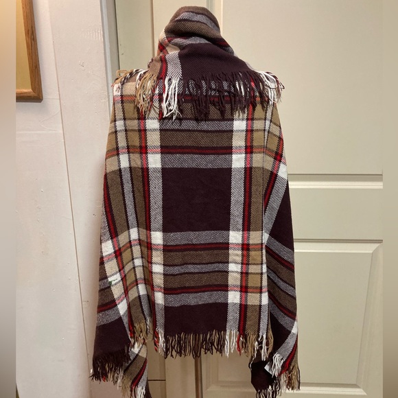 Faribo throw or Shaw Ruana - Picture 2 of 10